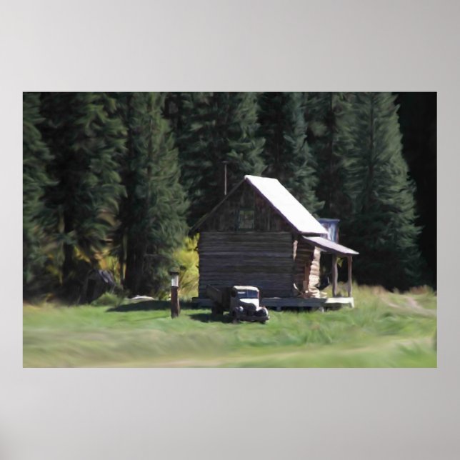 Poster Maison Dans Les Bois (Devant)