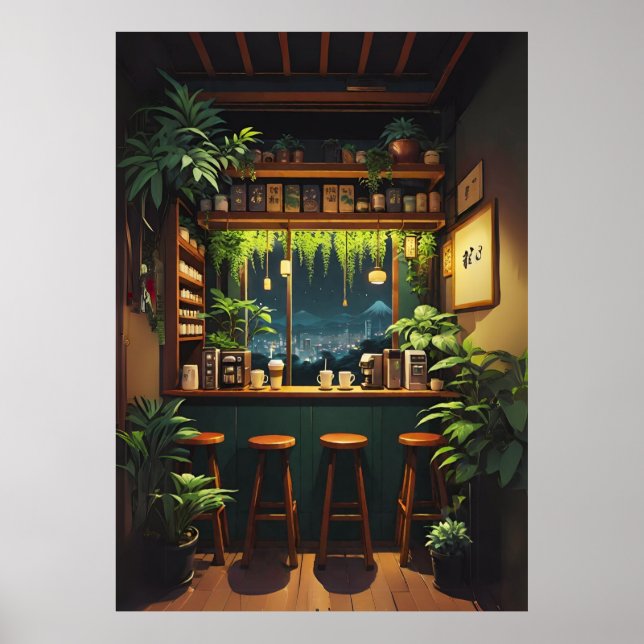 Poster Maison de café de Tokyo  (Devant)
