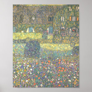 Poster Maison De Campagne De L'Attersee Gustav Klimt
