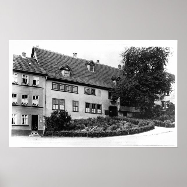 Poster Maison de Johann Sebastian Bach (Devant)