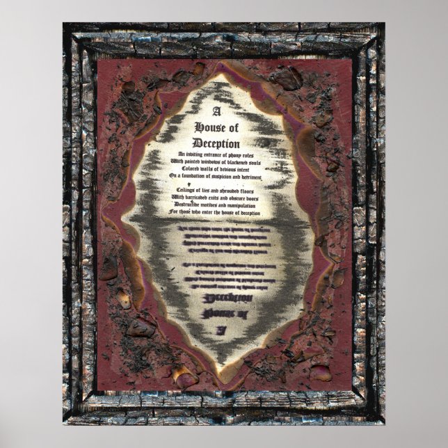 Poster Maison de la tromperie (Devant)