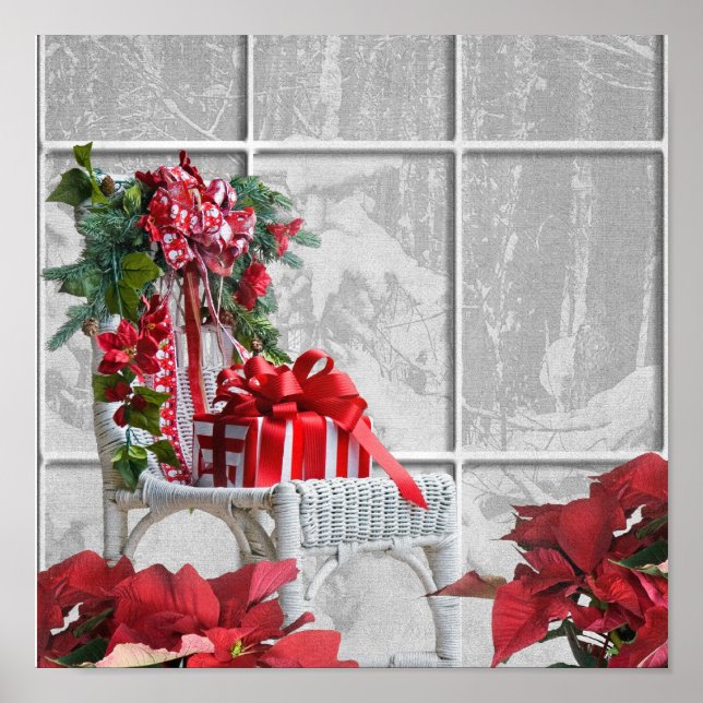 Poster Maison de Noël (Devant)