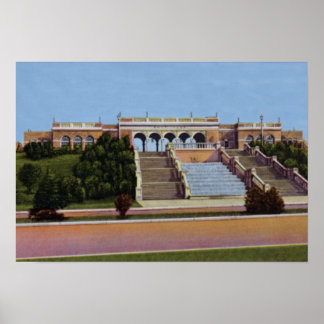 Poster Maison de refuge Cincinnati Ohio Ault Park