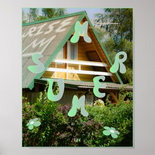 Poster Maison de vacances (Devant)