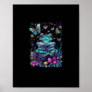 Poster Maison esthétique grenouille Cottagecore Goblincor