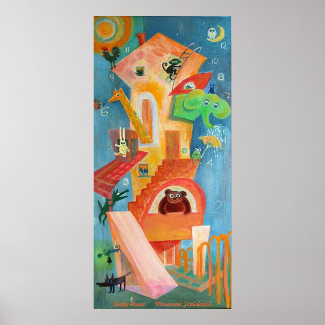 Poster Maison Goofy (Devant)