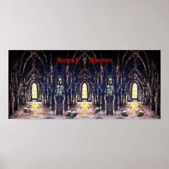 Poster Maison hantée (Devant)