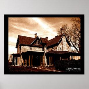 Poster Maison haunted