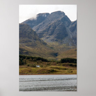 Poster Maison isolée sur l'île de Skye en Ecosse