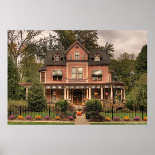 Poster Maison - Maison de la poupée