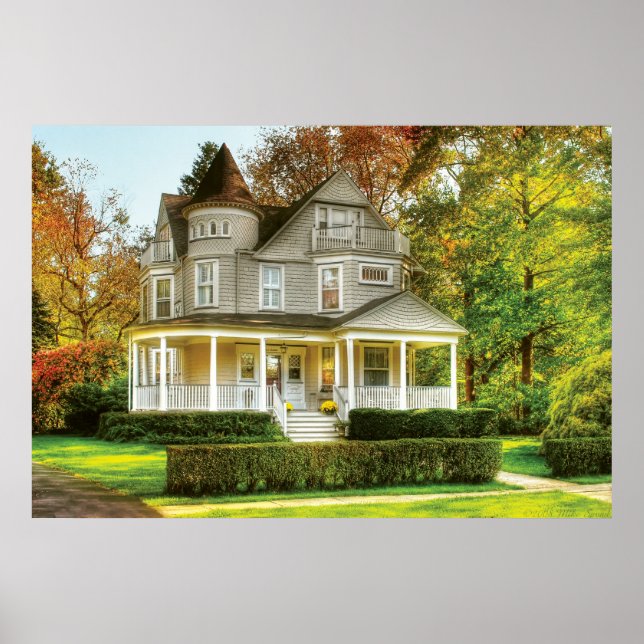 Poster Maison - Maison de rêve victorienne (Devant)