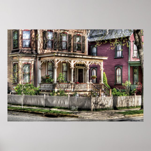 Poster Maison - Pays victorien (Devant)