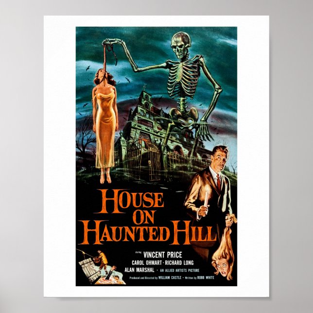 Poster Maison sur Haunted Hill (1959) (Devant)