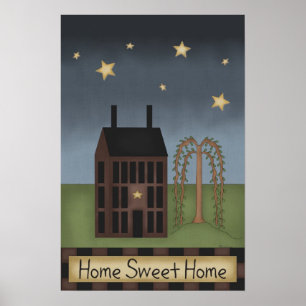 POSTER MAISON SWEET HOME