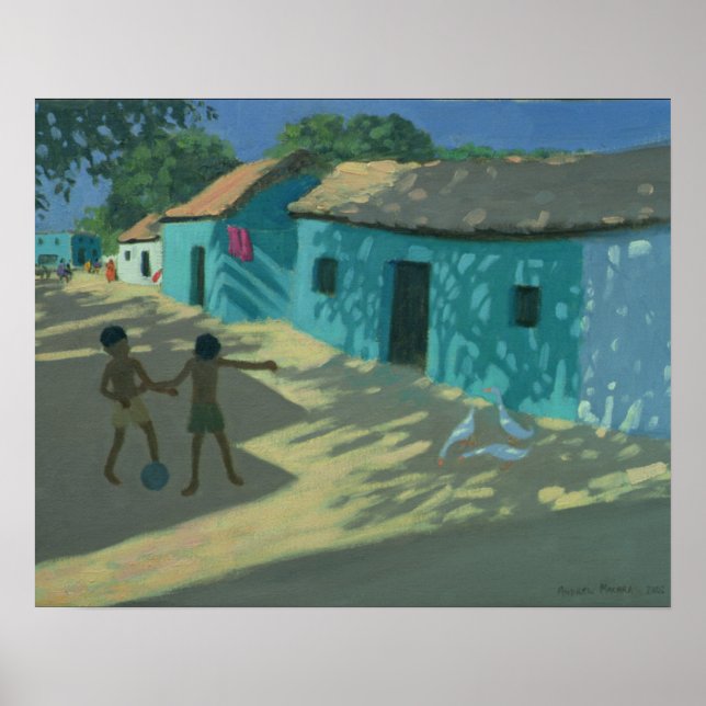 Poster Maison verte Inde (Devant)
