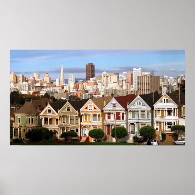 POSTER MAISON VICTORIENNE DE SAN FRANCISCO (Devant)