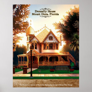 Poster Maisons mystérieuses de Donnelly - No.1 Mont Dora