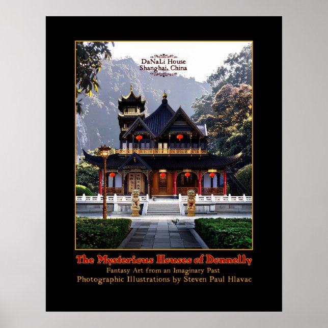 Poster Maisons mystérieuses de Donnelly - No.3 Chine (Devant)