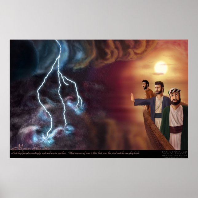 Poster Maître de la mer (Devant)
