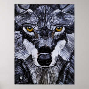 Poster Maître de la peinture sauvage par Alfred Fox