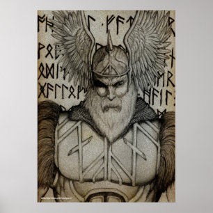 Poster "Maître des Runes"