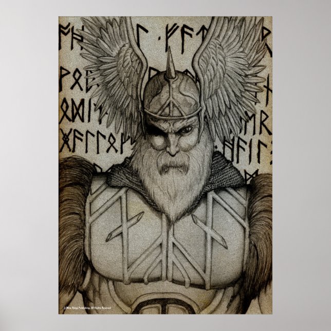 Poster "Maître des Runes" (Devant)