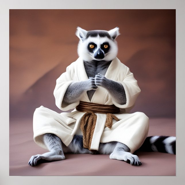 Poster Maître Lemur (Devant)