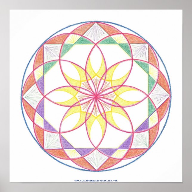 Poster Maîtrise Mandala (Devant)
