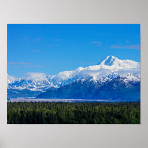 Poster Majestic Mt McKinley