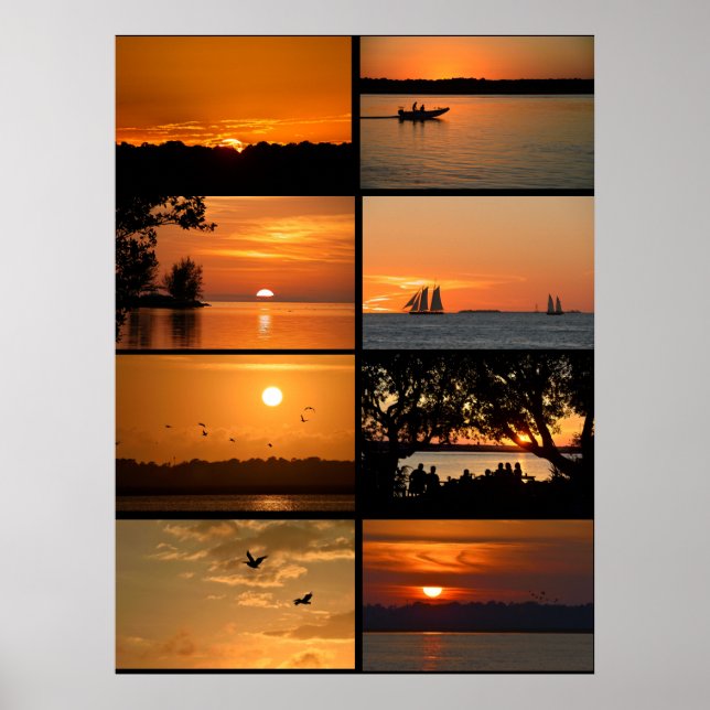 Poster Majestic Sunsets  (Devant)