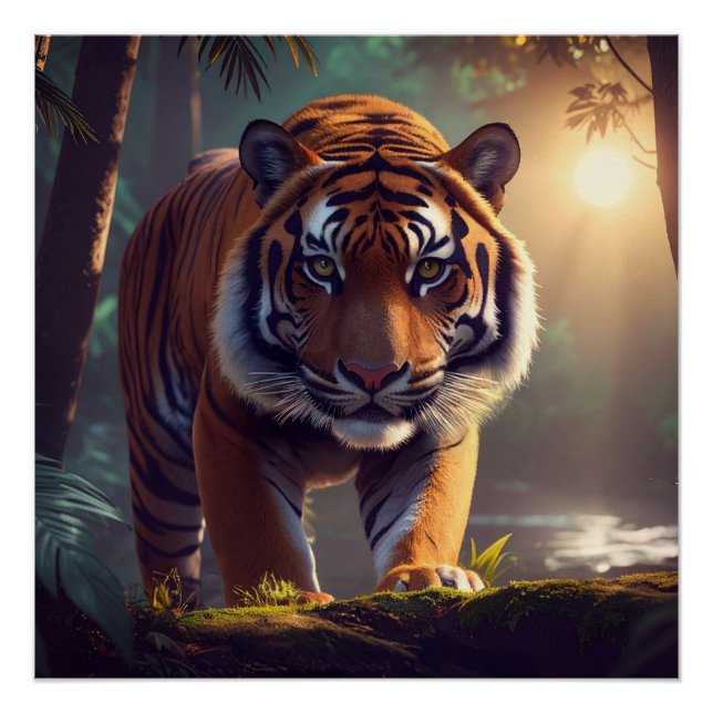 Poster Majestic Tiger (Devant)