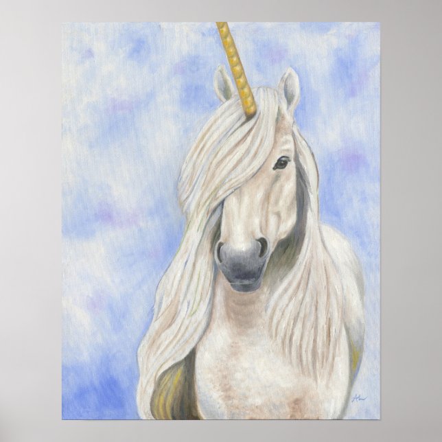 Poster Majestic Unicorn (Devant)