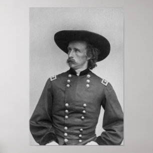 Poster Major général George Armstrong Custer