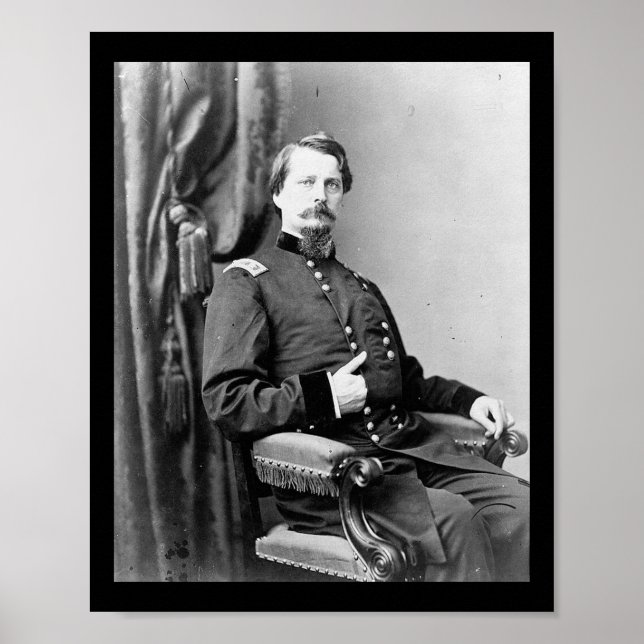 Poster Major-général Winfield S. Hancock (Devant)