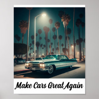 Poster Make Cars Great Again