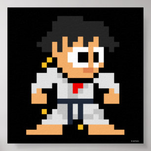 Poster Makoto 8 bits