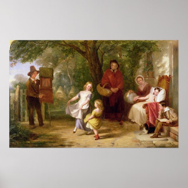 Poster Maladie et santé, 1843 (Devant)