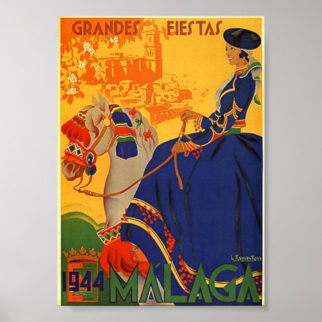 POSTER MALAGA (Devant)