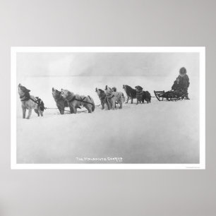 Poster Malamute Chorus Alaska 1920