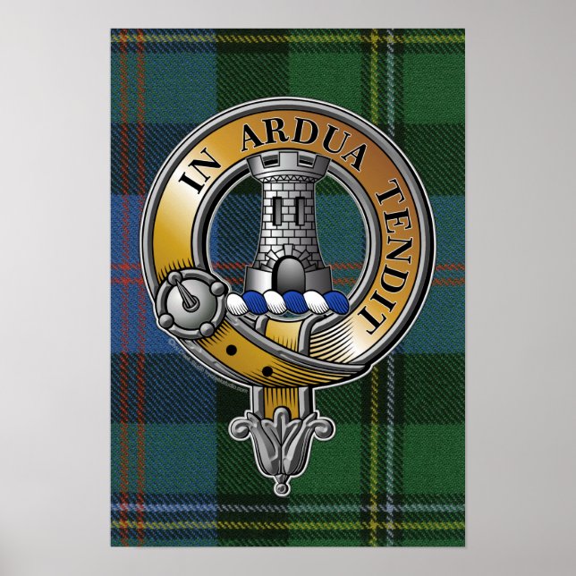 Poster Malcolm Tartan & Badge (Devant)