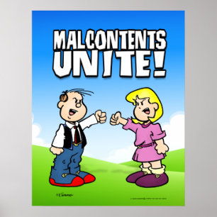 Poster Malcontent Unite