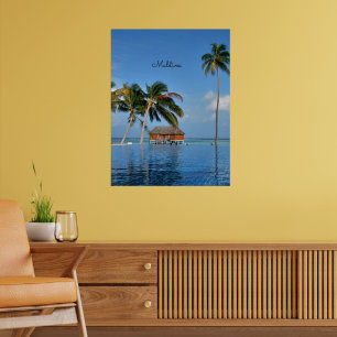 Poster Maldives Exotiques