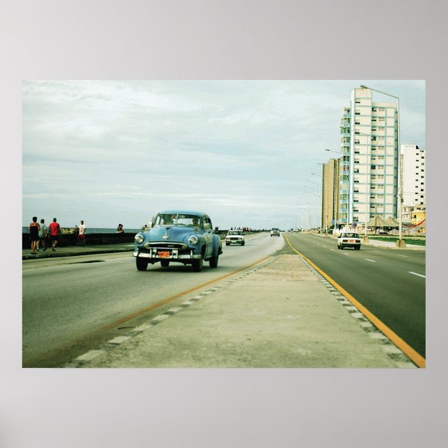 Poster Malecón (1) 28" x 20" (Glossy) (Devant)