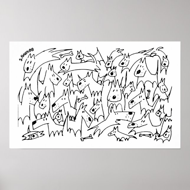 Poster Malheur ! (Devant)