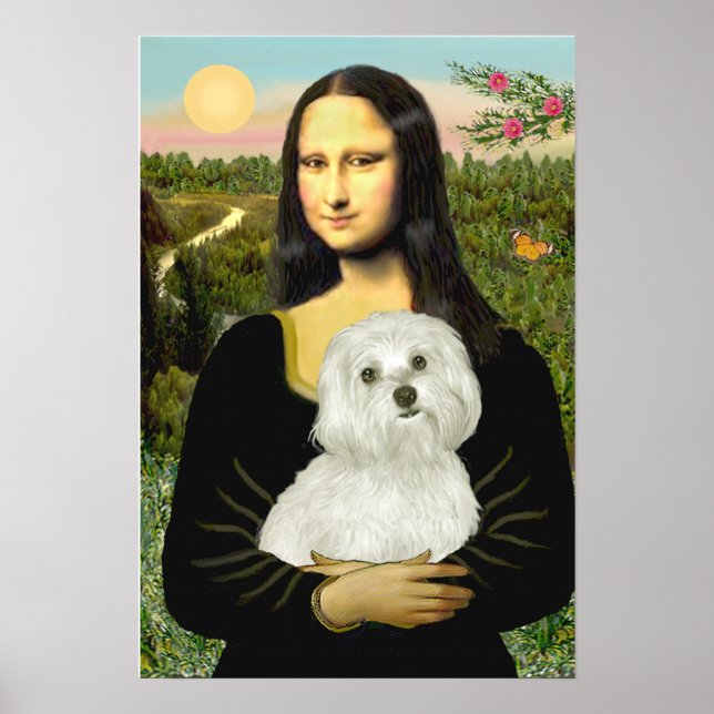 Poster Maltais 11 - Mona Lisa (Devant)