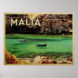 Poster Malte Vintage