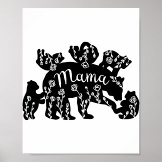 Poster Mama Bear Png JPG Pdf Files, Mama Bear Bear