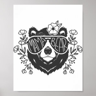 Poster Mama Bear Png JPG Pdf Files, Mama Bear Bear