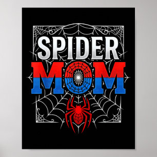 Poster Maman araignée tenue assortie famille drôle fête d