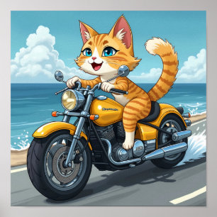 Poster Maman au chat
